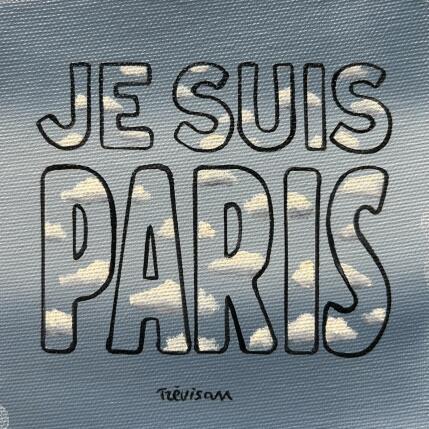 Painting Je suis Paris by Trevisan Carlo | Painting  Oil