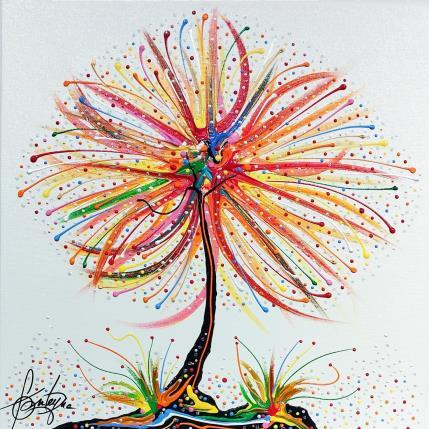 Peinture Un arbre à Marseille par Fonteyne David | Tableau Figuratif Acrylique Nature