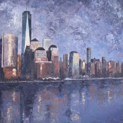 Gemälde New Amsterdam von Martin Laurent | Gemälde Figurativ Öl Urban