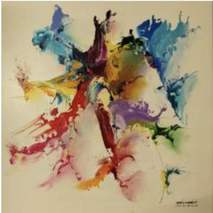 Peinture 27.09.04 par Zdzieblo Thierry | Tableau Abstrait Acrylique