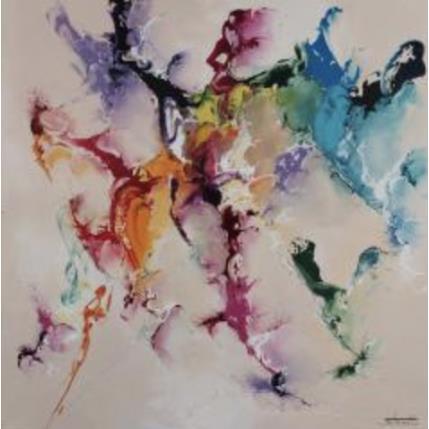 Peinture 35.09.19 par Zdzieblo Thierry | Tableau Abstrait Acrylique