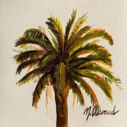 Peinture PALM CANYON DR par Clavaud Morgane | Tableau Figuratif Acrylique Paysages, Scènes de vie, Sport