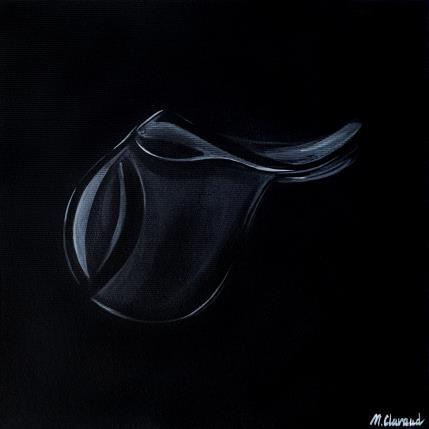 Painting SADDLE by Clavaud Morgane | Painting Figurative Acrylic Minimalist
