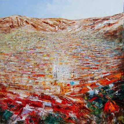 Peinture Guanajuato par Reymond Pierre | Tableau Figuratif Huile Urbain