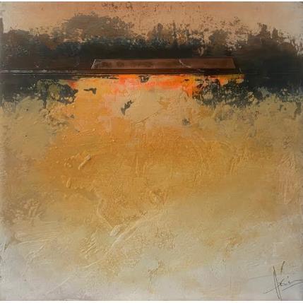 Peinture Abstraction #1987 par Hévin Christian | Tableau Abstrait Acrylique Minimaliste