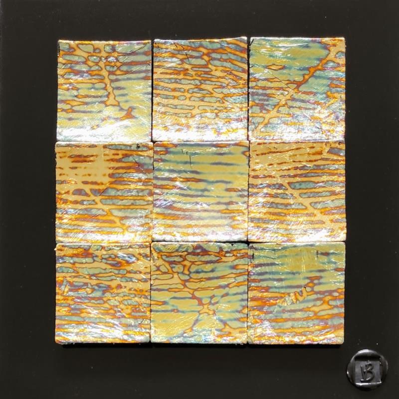 Painting Belem by Bauquel Véronique | Painting Abstract Minimalist Gluing