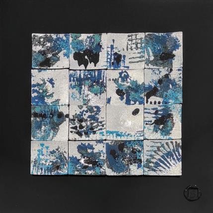 Peinture Ottawa par Bauquel Véronique | Tableau Abstrait Collage Minimaliste