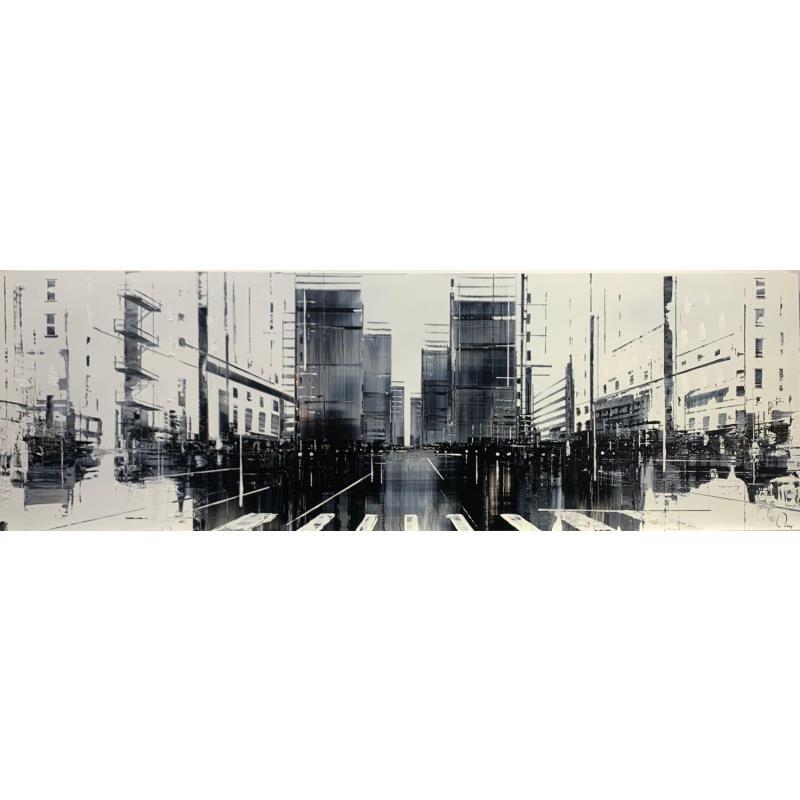 Gemälde Origins von Rey Julien | Gemälde Figurativ Blattgold