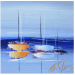 Painting Bel été by Munsch Eric | Painting Figurative Marine Oil Acrylic