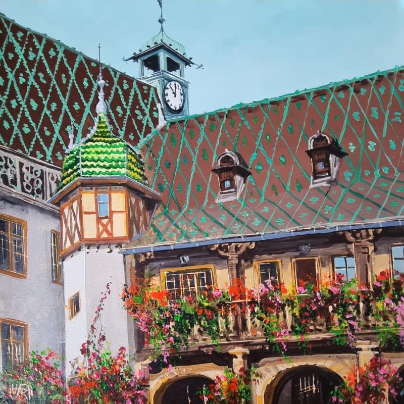 Gemälde Coloring summer von Rasa | Gemälde Figurativ Urban Acryl