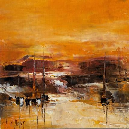 Painting Composition 28 by Le Diuzet Albert | Painting Figurative Oil