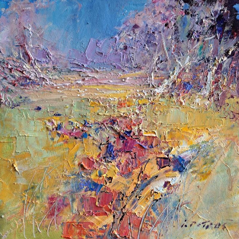 Peinture Spring  par Petras Ivica | Tableau Impressionnisme Paysages Huile