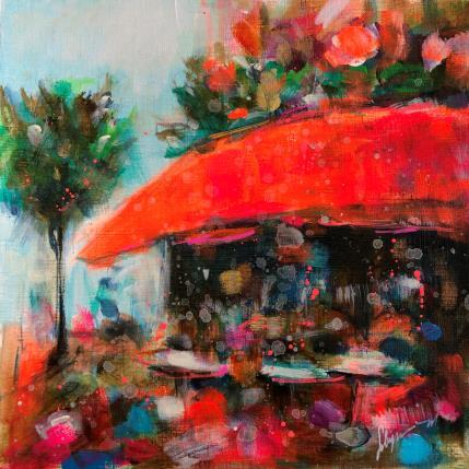 Peinture Café Procope par Solveiga | Tableau Acrylique