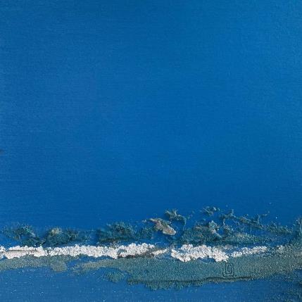 Peinture Carré Lyonnais par CMalou | Tableau Matiérisme Carton, Sable Minimaliste