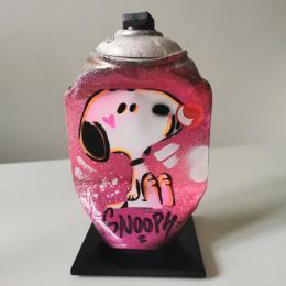 Sculpture Snoopy gumgum par Lemoine Mael | Sculpture Pop-art Acrylique, Graffiti Icones Pop