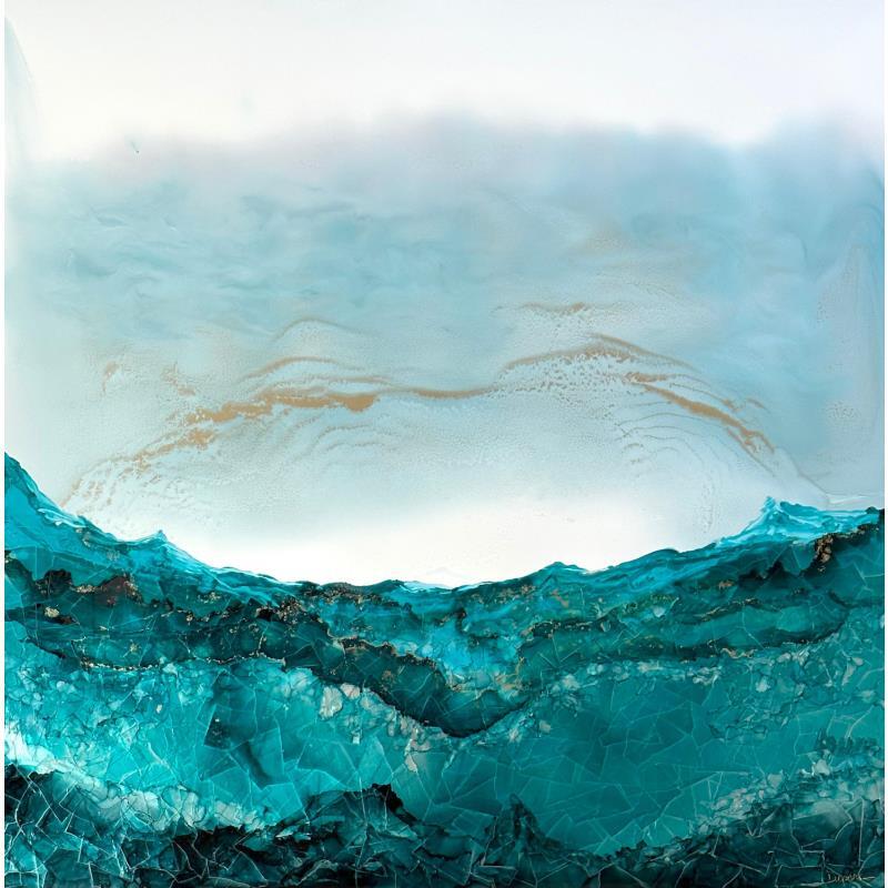 Peinture 1623 Poésie Givrée par Depaire Silvia | Tableau Abstrait Acrylique