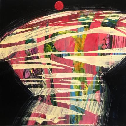 Pintura Kimono dansant por Vieux Thierry | Pintura Figurativo Acrílico Retrato