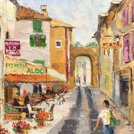 Peinture Saint-Remy de Provence par Arkady | Tableau Figuratif Huile