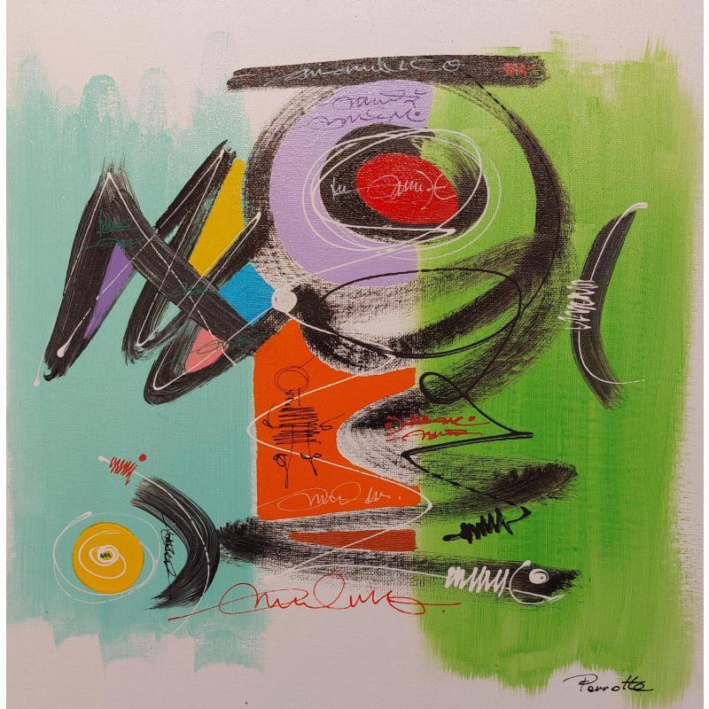 Painting ZIOU by Perrotte | Painting Raw art Acrylic