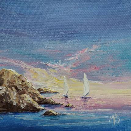 Painting Après l'orage by Blandin Magali | Painting Figurative Oil Landscapes