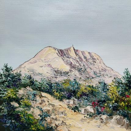 Peinture Randonnée dominicale par Blandin Magali | Tableau Figuratif Huile Paysages