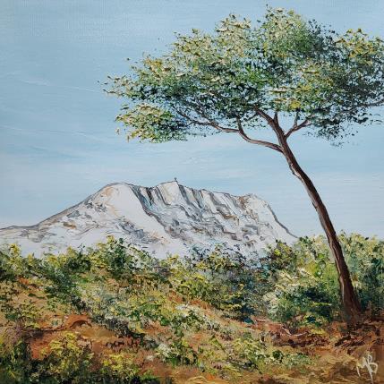 Painting En pleine garrigue by Blandin Magali | Painting Figurative Oil Landscapes
