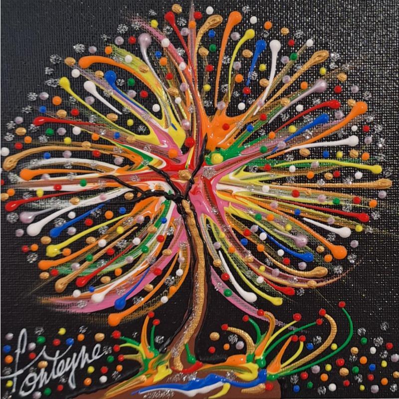 Painting Noir avec amour by Fonteyne David | Painting Figurative Acrylic