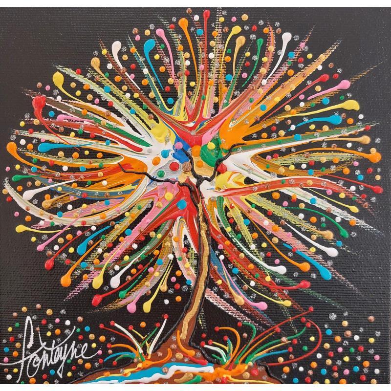 Peinture Tes désirs cette nuit par Fonteyne David | Tableau Figuratif Acrylique