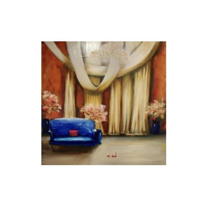 Peinture Jeux interdits par Vinnie | Tableau Figuratif Huile