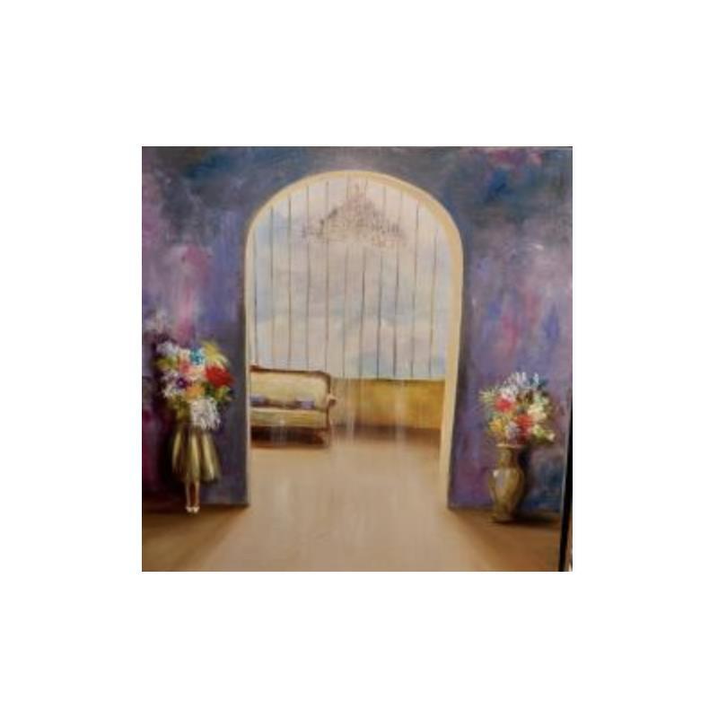 Gemälde Equilibre von Vinnie | Gemälde Figurativ Öl