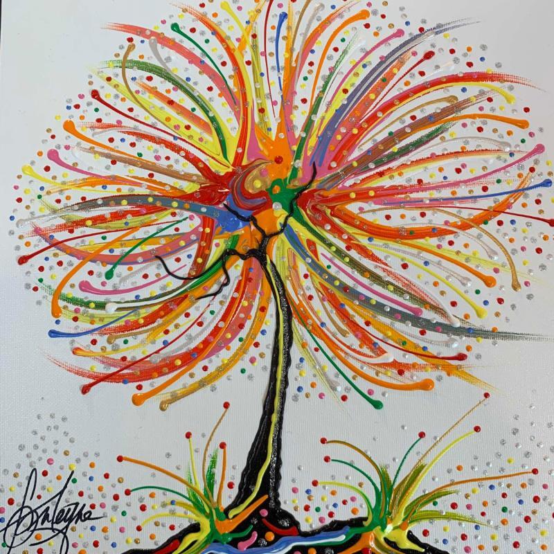 Painting Le tout puissant by Fonteyne David | Painting Figurative Society Nature Acrylic