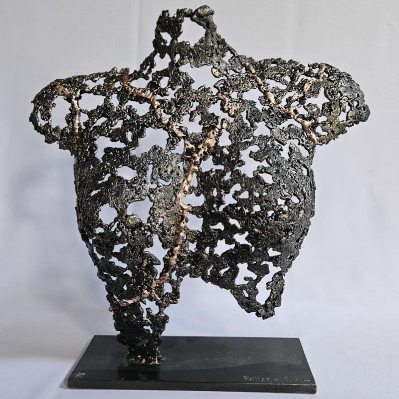 Sculpture Belisama Boréale by Buil Philippe | Sculpture Figurative Life style Mode Metal Bronze