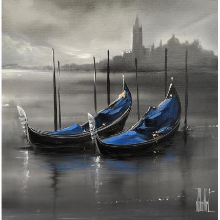 Painting Una bella canzone by Guillet Jerome | Painting Figurative Oil Marine