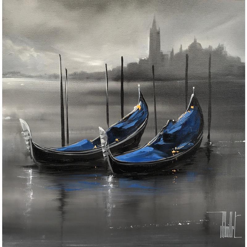 Painting Una bella canzone by Guillet Jerome | Painting Figurative Marine Oil