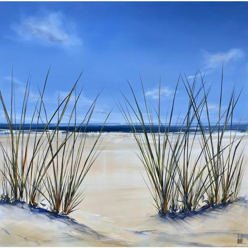 Peinture Ondulation par Guillet Jerome | Tableau Figuratif Marine Huile