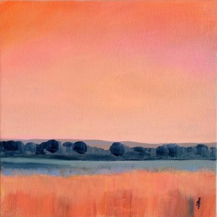 Peinture ORANGE EVENING par Herz Svenja | Tableau