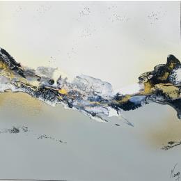 Peinture C2830 par Naen | Tableau Abstrait Acrylique, Encre
