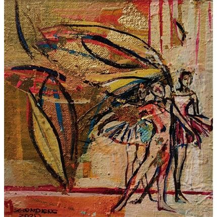 Peinture Sur la scène par Machi | Tableau Figuratif Acrylique, Huile Scènes de vie