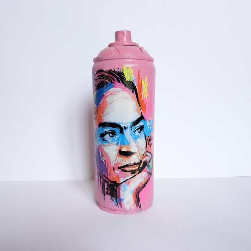 Sculpture Frida par Sufyr | Sculpture Street Art Icones Pop Graffiti Posca