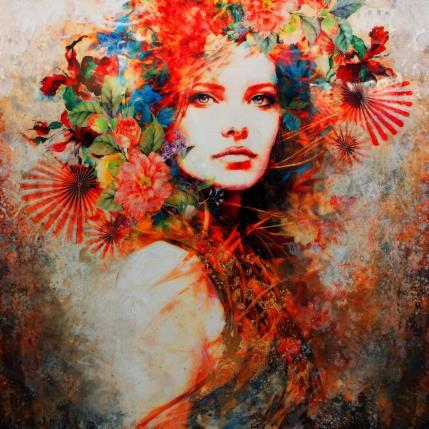 Peinture MOWSE par Bofill Laura | Tableau Figuratif Acrylique, Bois, Résine Portraits