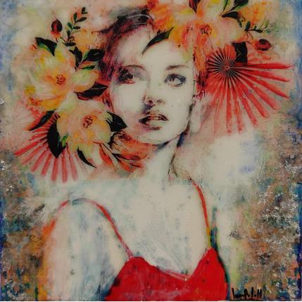 Peinture La Nuria par Bofill Laura | Tableau Figuratif Acrylique, Résine Portraits