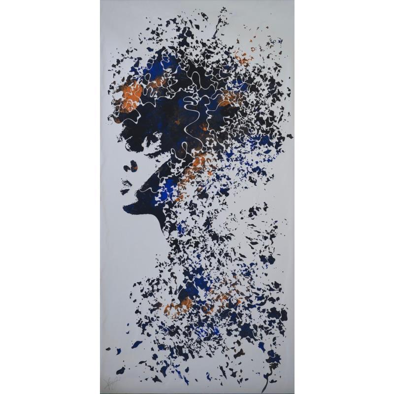 Peinture Aube par Louafi Valentine | Tableau Figuratif Portraits