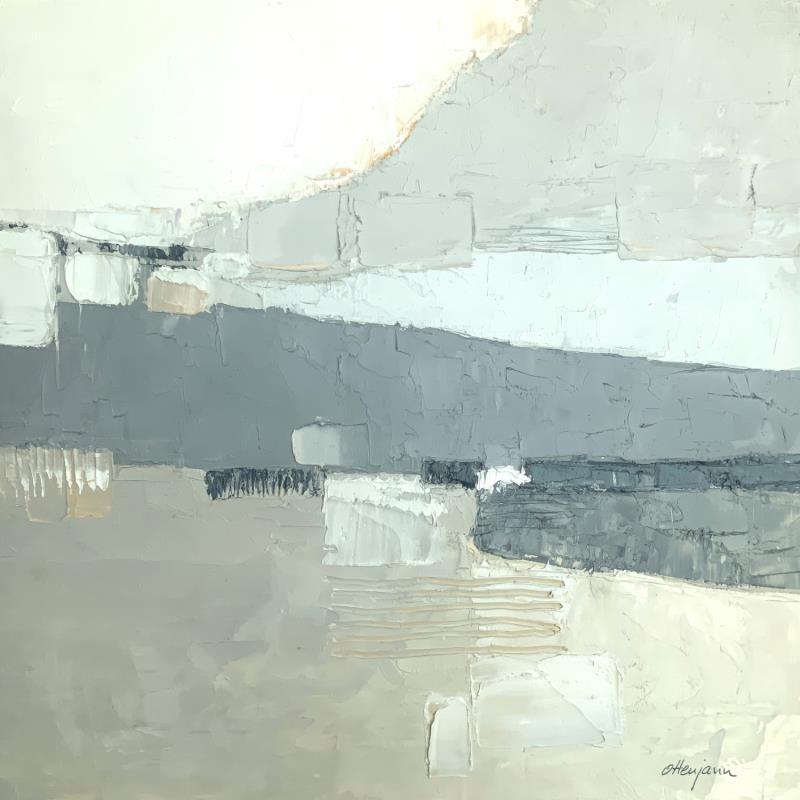 Peinture Prévoyance par Ottenjann Andrea | Tableau Abstrait Paysages Huile