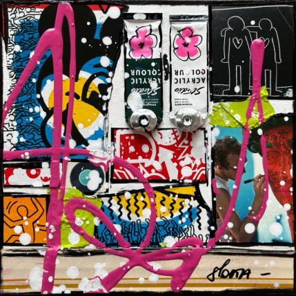 Painting Keith Haring, the one ! by Costa Sophie | Painting