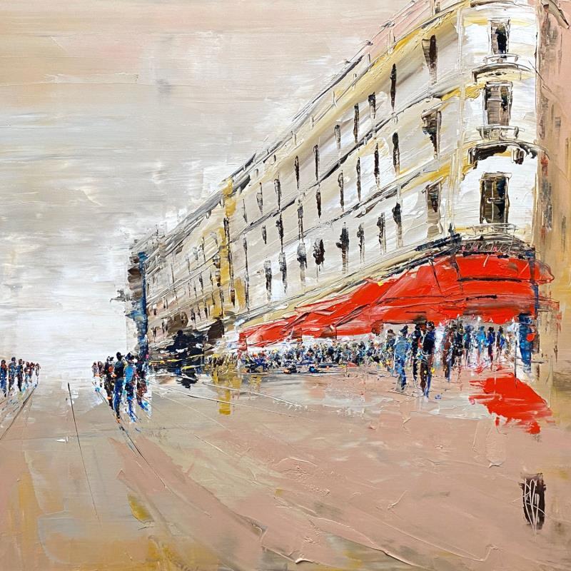 Peinture Fouquet's par Raffin Christian | Tableau Figuratif Urbain Huile