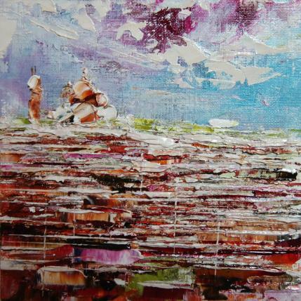 Painting PAris Butte Montmartre #2 by Reymond Pierre | Painting Figurative Oil Landscapes, Urban