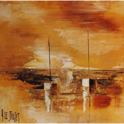 Painting Octomarine 31 lah by Le Diuzet Albert | Painting Figurative Oil Pop icons