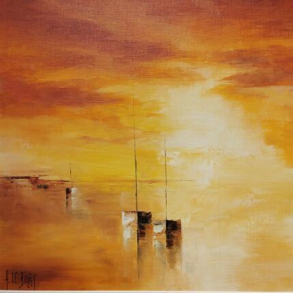 Painting Marine compo 224 by Le Diuzet Albert | Painting Figurative Oil