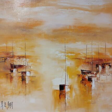 Painting Couceur marine 13 by Le Diuzet Albert | Painting Figurative Oil