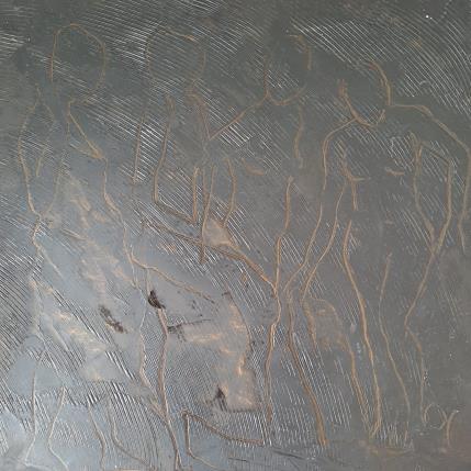 Painting Déshabillé noir by Malfreyt Corinne | Painting Figurative Oil Minimalist, Nude